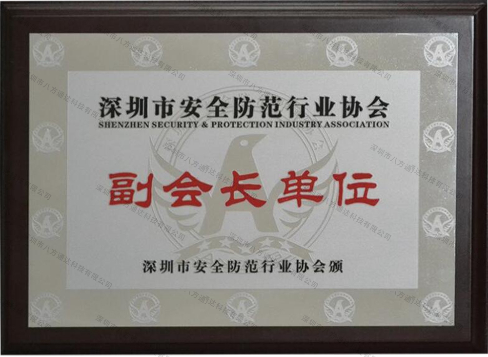 深圳安防協會副會長單位